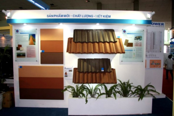 Viglacera giới thiệu các mẫu sản phẩm mới nhất tại Triển lãm quốc tế Công nghệ xây dựng Vietconstech 2012